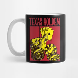 texas poker pure luck Mug